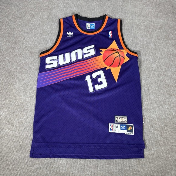 adidas Other - Vintage Steve Nash Phoenix Suns Jersey‎ Mens M Purple Hardwood Classics Adidas
